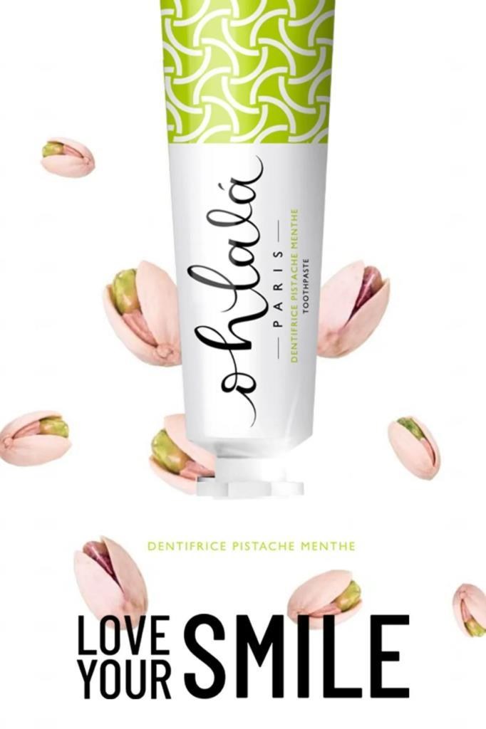 Ohlala Pistachio Mint Antep Fıstığı-Nane Diş Macunu 75 ml