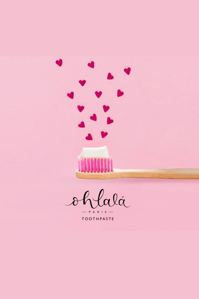 Ohlala Raspberry Mint 75 ml+Dental Luxe Diş Fırçası Diş Bakım Seyahat Seti