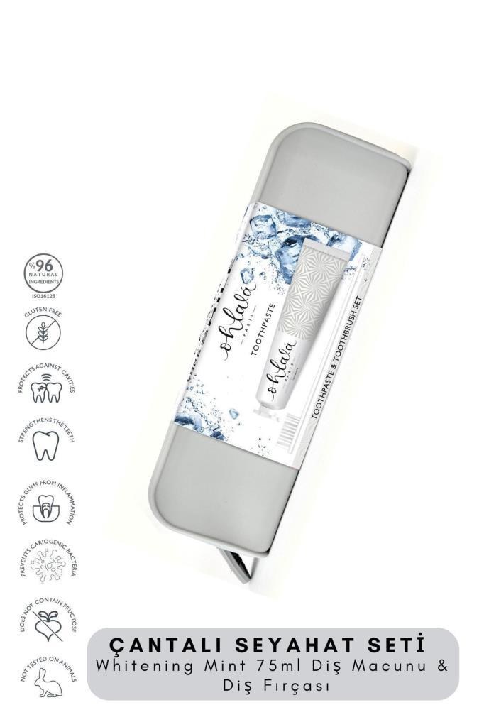 Ohlala Whitening 75 ml+Dental Luxe Diş Fırçası Diş Bakım Seyahat Seti