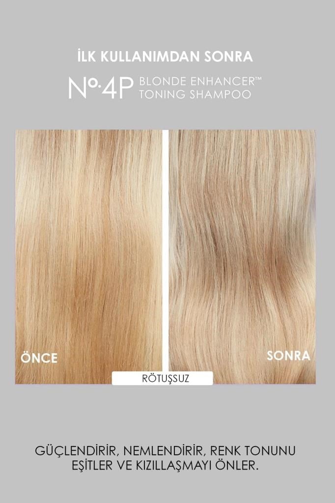 Olaplex Nº.4p Blonde Enhancer Toning Renk Koruyucu & Bağ Güçlendirici Mor Şampuan 250 ml