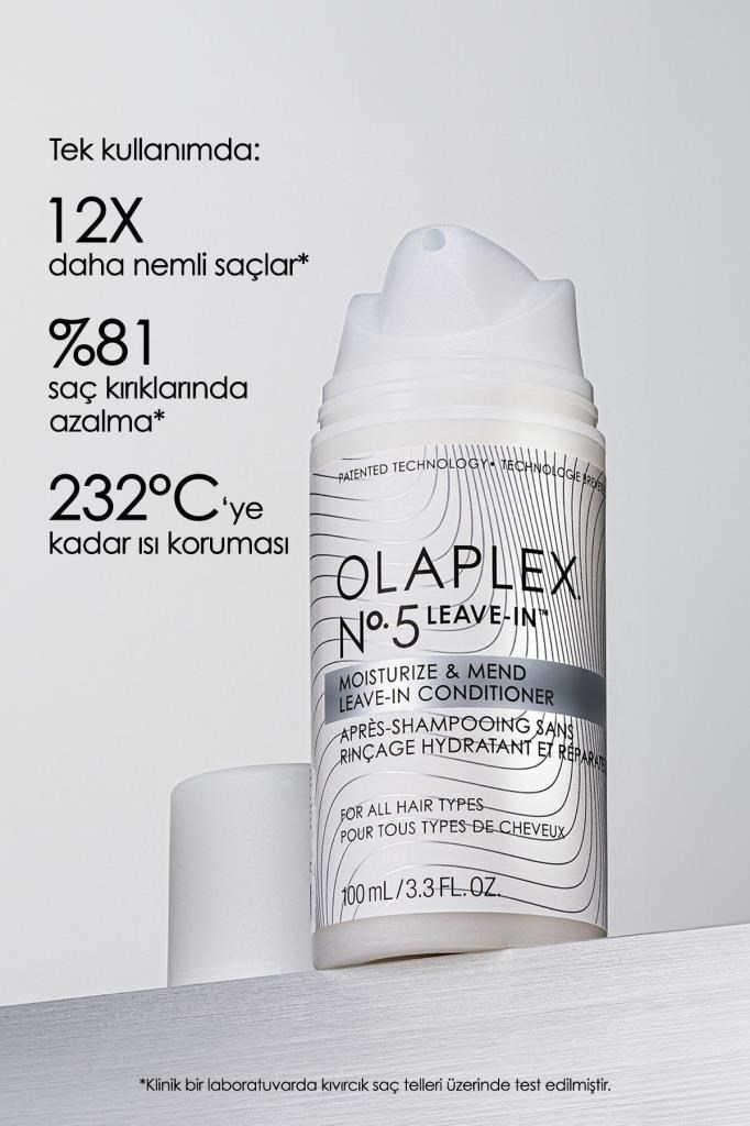 Olaplex Nº.5 Leave-In Moisturize & Mend Conditioner Bağ Güçlendirici Durulanmayan Saç Kremi 100 ml