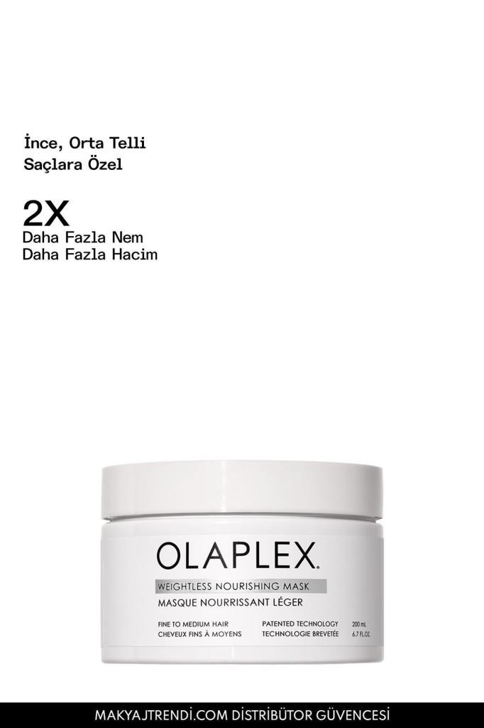 Olaplex Weightless Nourishing Hair Mask 200 ml Saç Maskesi