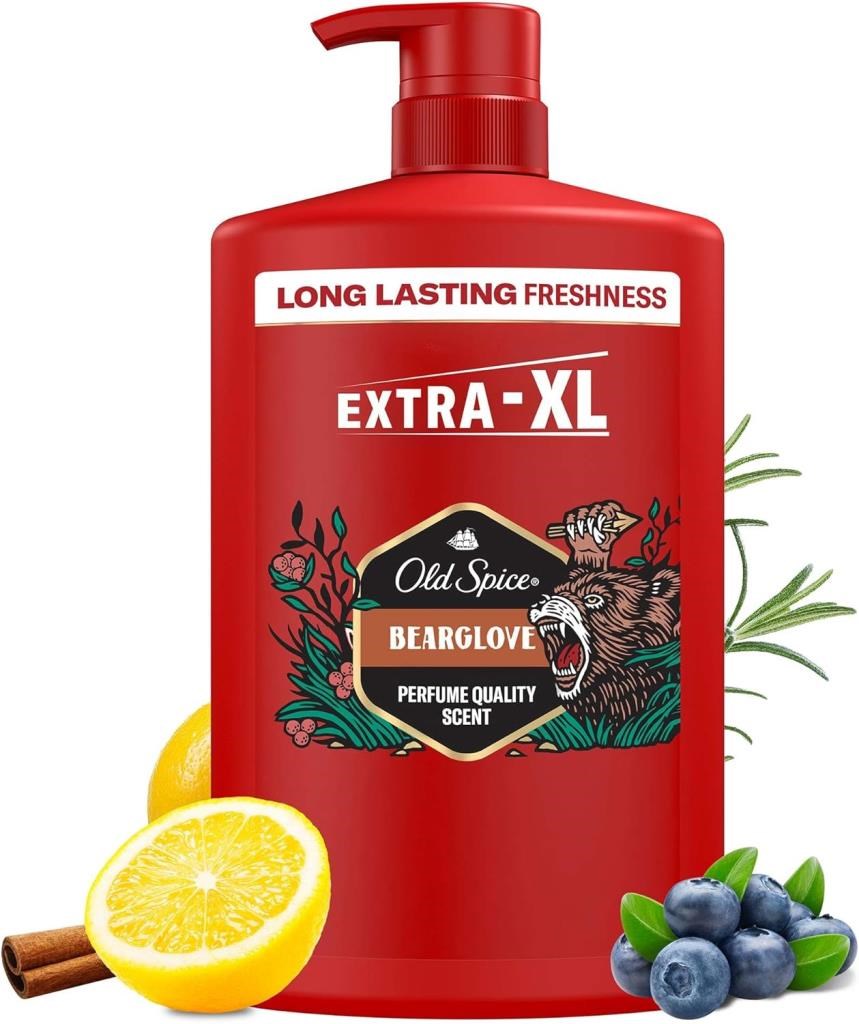 Old Spice Bearglove 3In1 Erkek Duş Jeli ve Şampuan 1000 ml XXL 