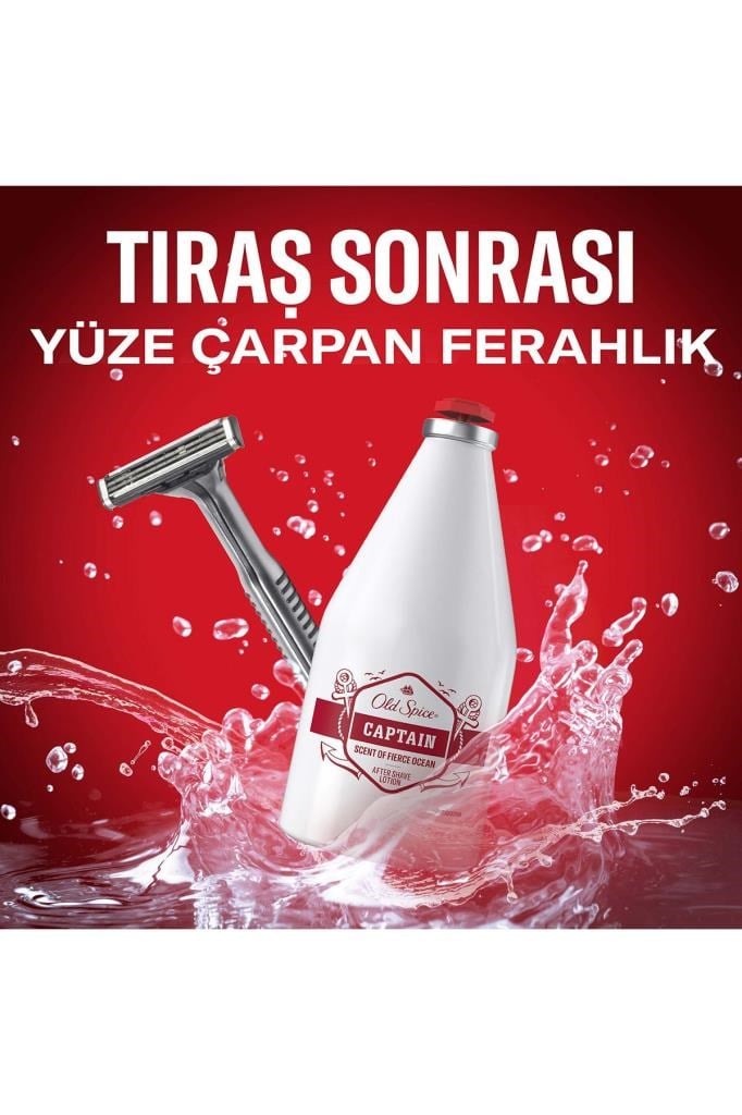 Old Spice Captain After Shave Lotion 100 ml Tıraş Sonrası Losyon