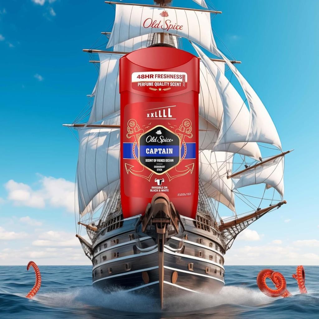 Old Spice Captain Erkekler İçin Stick Deodorant 85 ml XL