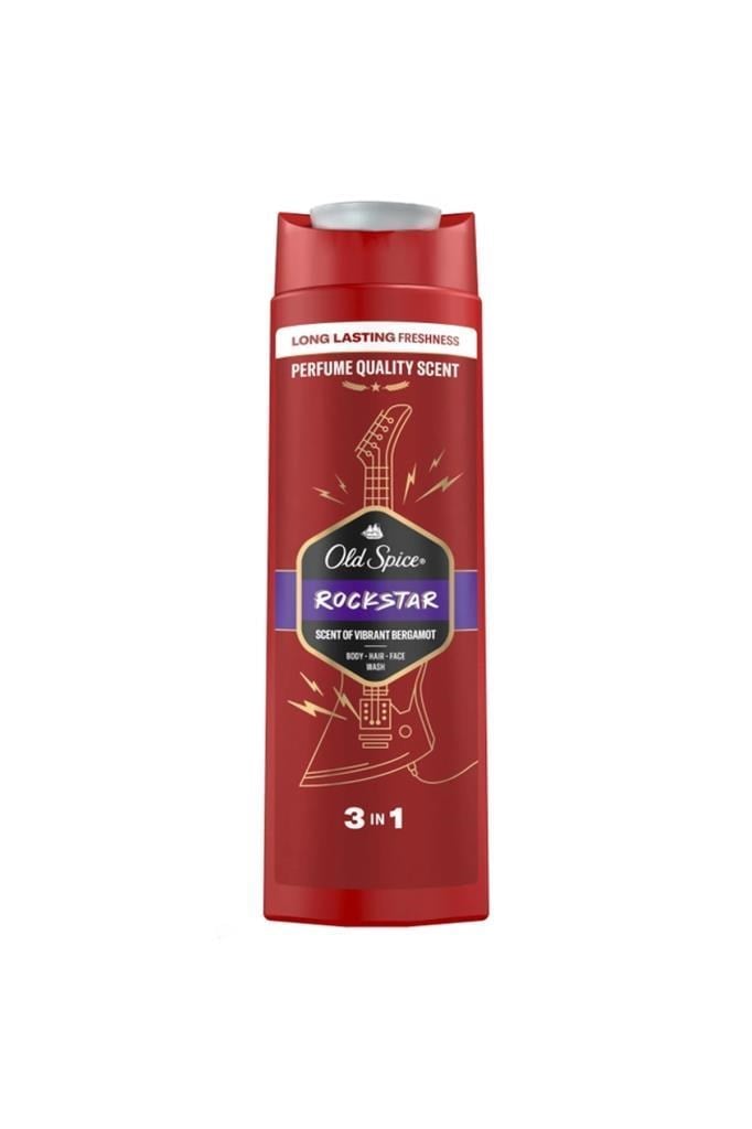 Old Spice Rockstar 3 In1 Şampuan+Duş Jeli 400 ml