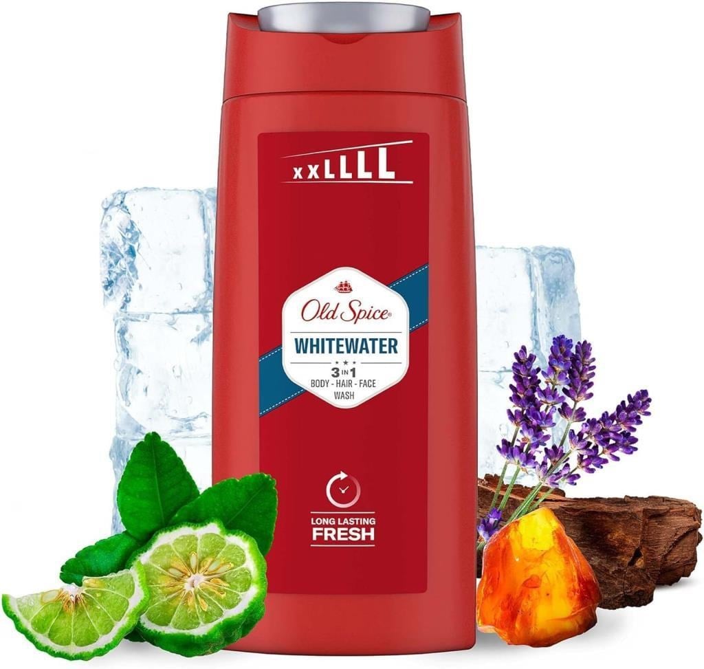 Old Spice Whitewater 3 In1 Duş Jeli+Şampuan 675 ml 