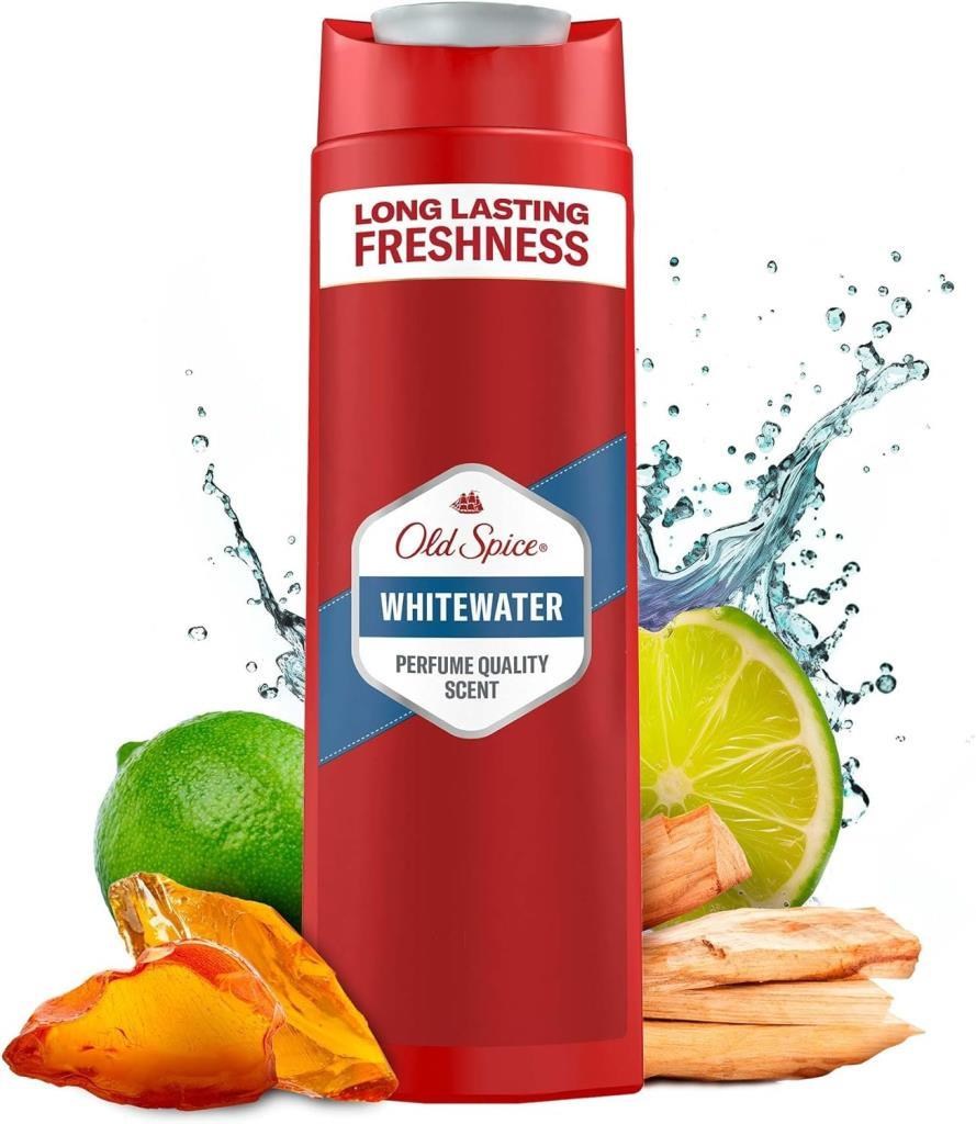 Old Spice Whitewater Erkekler Için Duş Jeli Ve Şampuan 400 ml