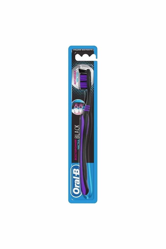 Oral-B Çok Yönlü Black Aktif Kavrama Diş Fırç-Orta