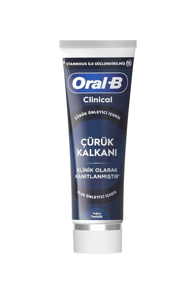 Oral-B Klinik Çürük Kalkanı Yoğun Temizlik Diş Macunu 75 ml