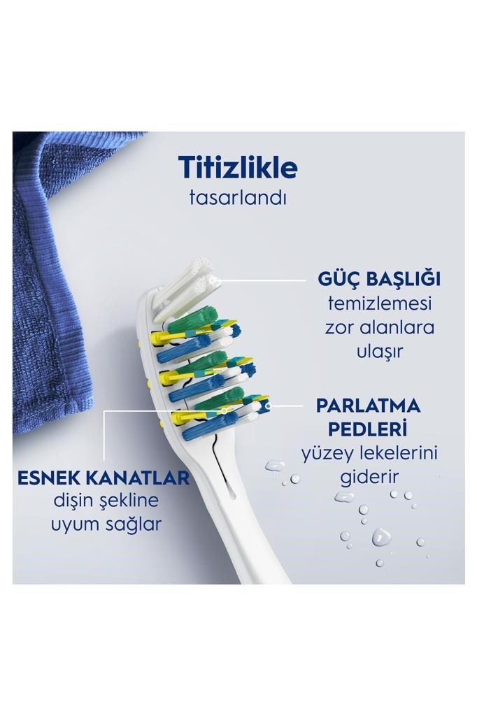 Oral-B Pro-3DWhite Pulsar Beyazlık Pilli Diş Fırçası