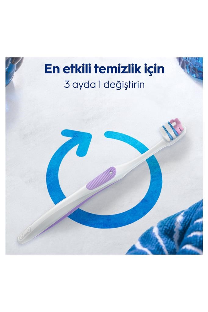 Oral-B Pro-Sensitive Advanced Hassas Temizlik Diş Fırçası 2 Li Paket