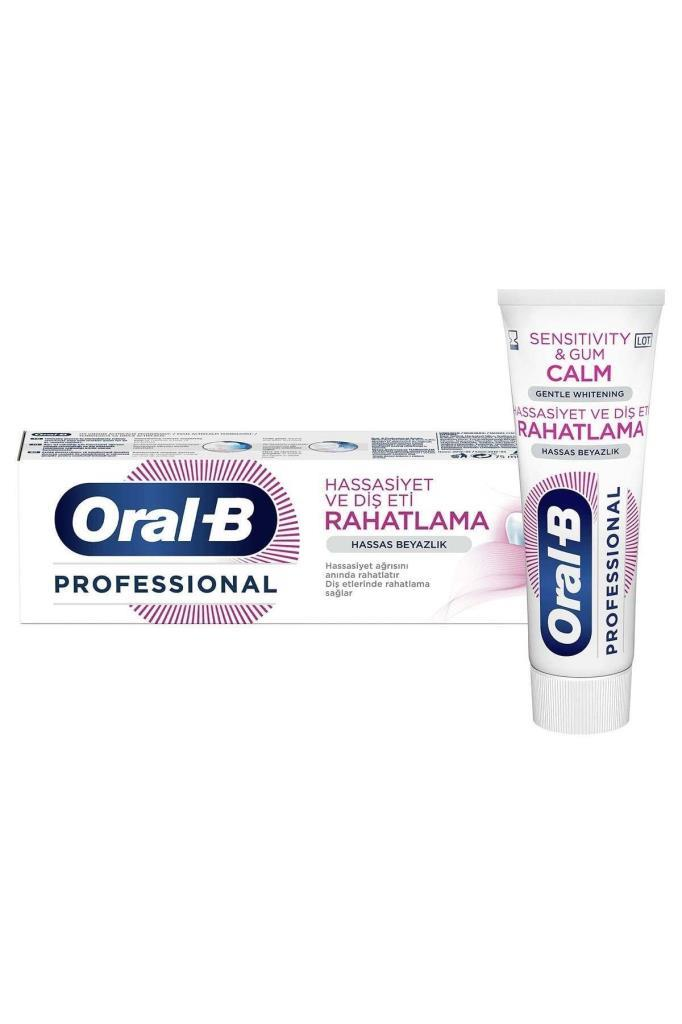 Oral-B Professional Hassasiyet Ve Diş Eti Rahatlama Beyazlık Diş Macunu 75 ml