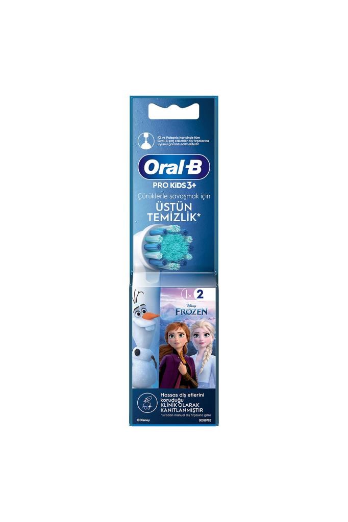 Oral-B Şarjlı Diş Fırçası Yedek Başlığı Frozen 2 adet 