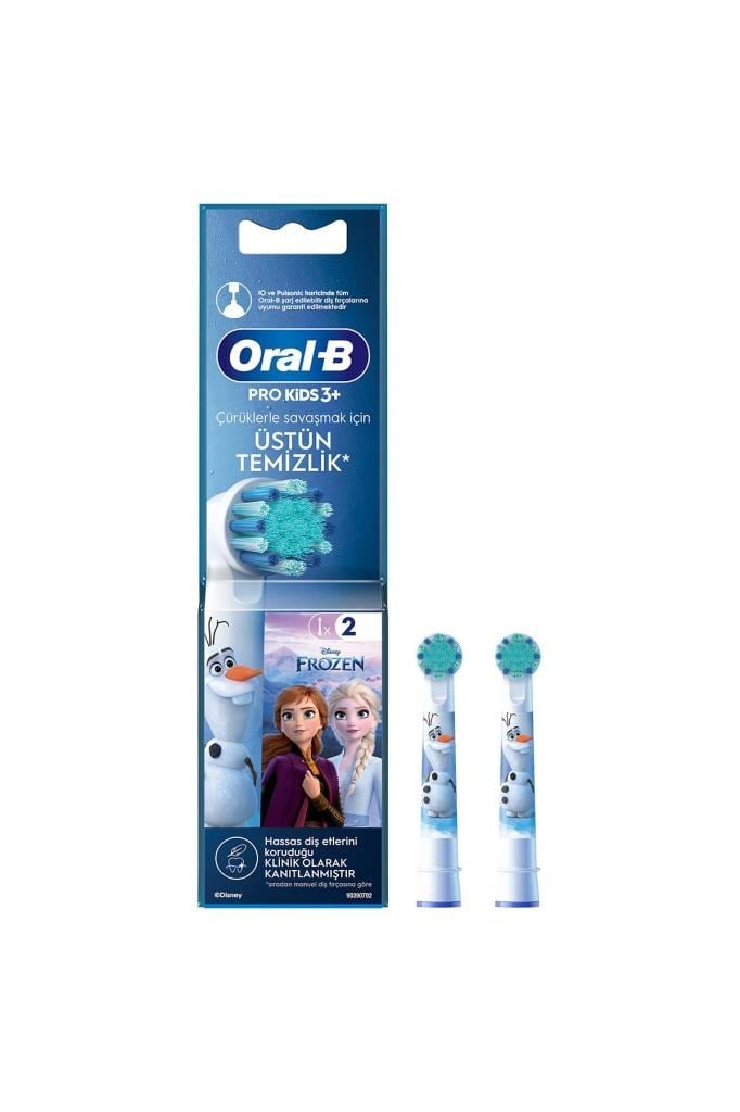 Oral-B Şarjlı Diş Fırçası Yedek Başlığı Frozen 2 adet 