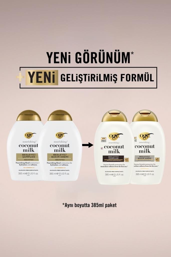 Organix Coconut Milk Besleyici Şampuan 385 ml