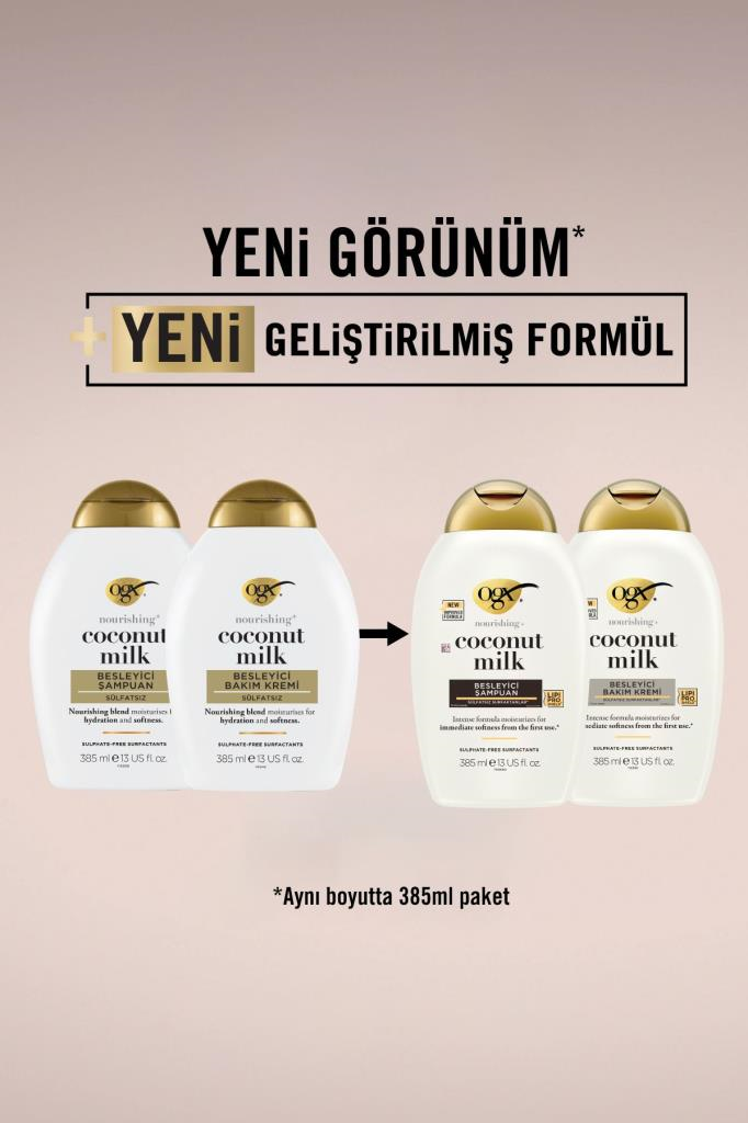 Organix Coconut Milk Besleyici Şampuan 385 ml