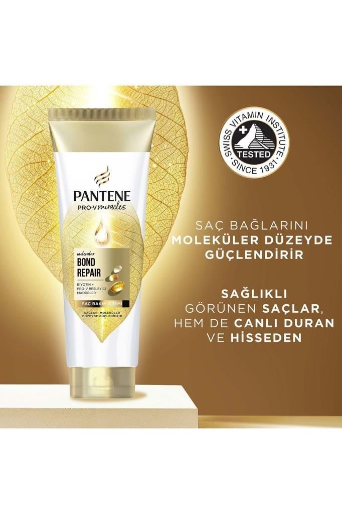 Pantene Bond Repair Yıpranmış Saçlar için Saç Bakım Kremi  160 ml