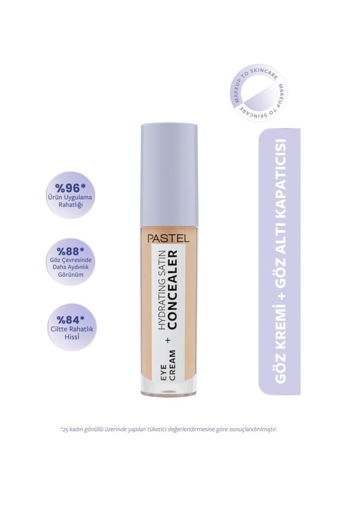 Pastel Eye Cream + Hydrating Satın Concealer 63 Milkshake
