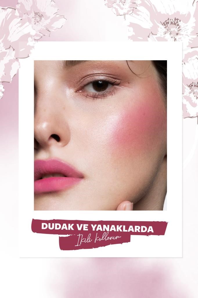 Pastel Full Bloom Lip & Blush No: 76 Flora Dudak Ve Yanak Renklendirici