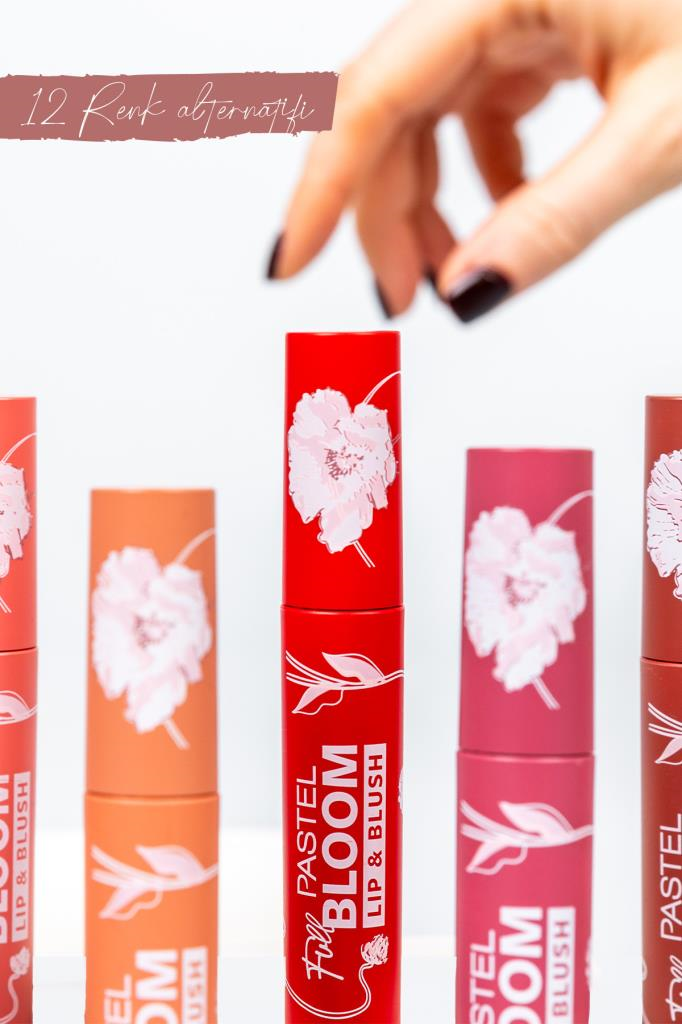 Pastel Full Bloom Lip & Blush No: 76 Flora Dudak Ve Yanak Renklendirici