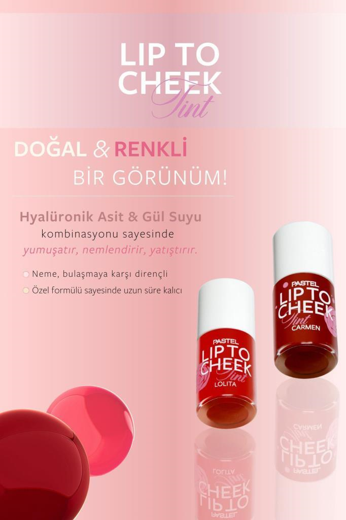 Pastel Plump Up Dudak Parlatıcısı 202 Loverdose &Lip To Cheek Tint 01 Carmen