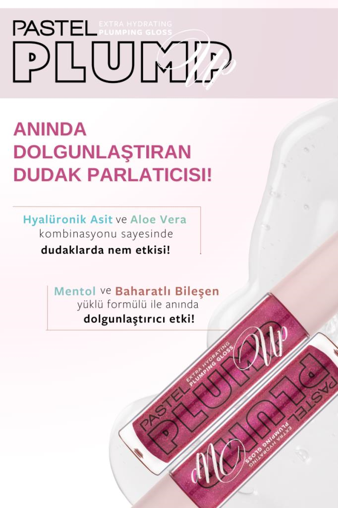 Pastel Plump Up Extra Hydrating Gloss 207 Mariposa