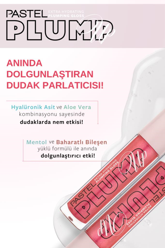Pastel Plump Up Extra Hydrating Gloss 206 Chic