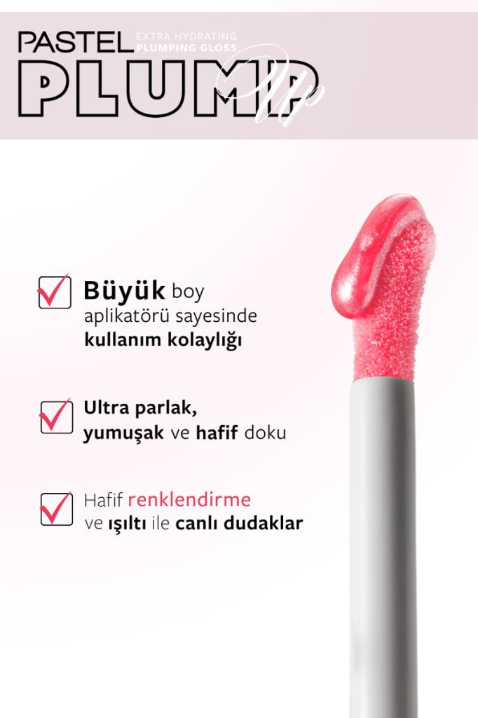 Pastel Plump Up Extra Hydrating Gloss 206 Chic