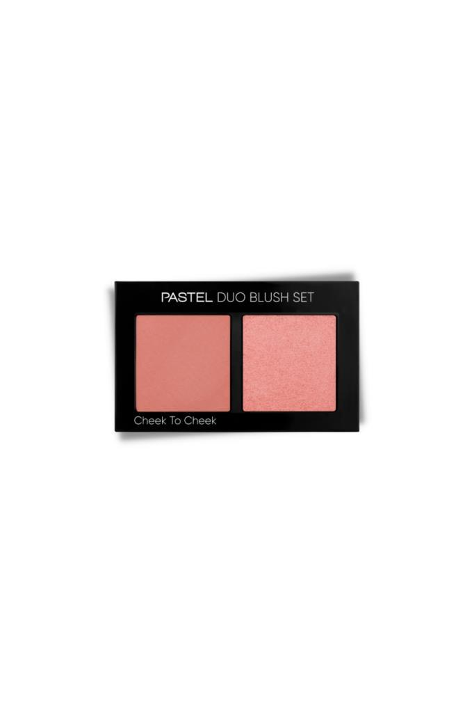 Pastel Profashıon Duo Blush Set Cheek To Cheek No:10 Hot Pink