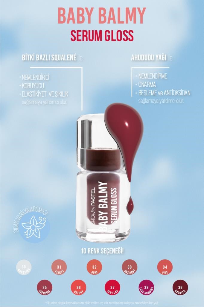 Pastel Show By Baby Balm Serum Gloss 39 Haunted Dudak Parlatıcısı