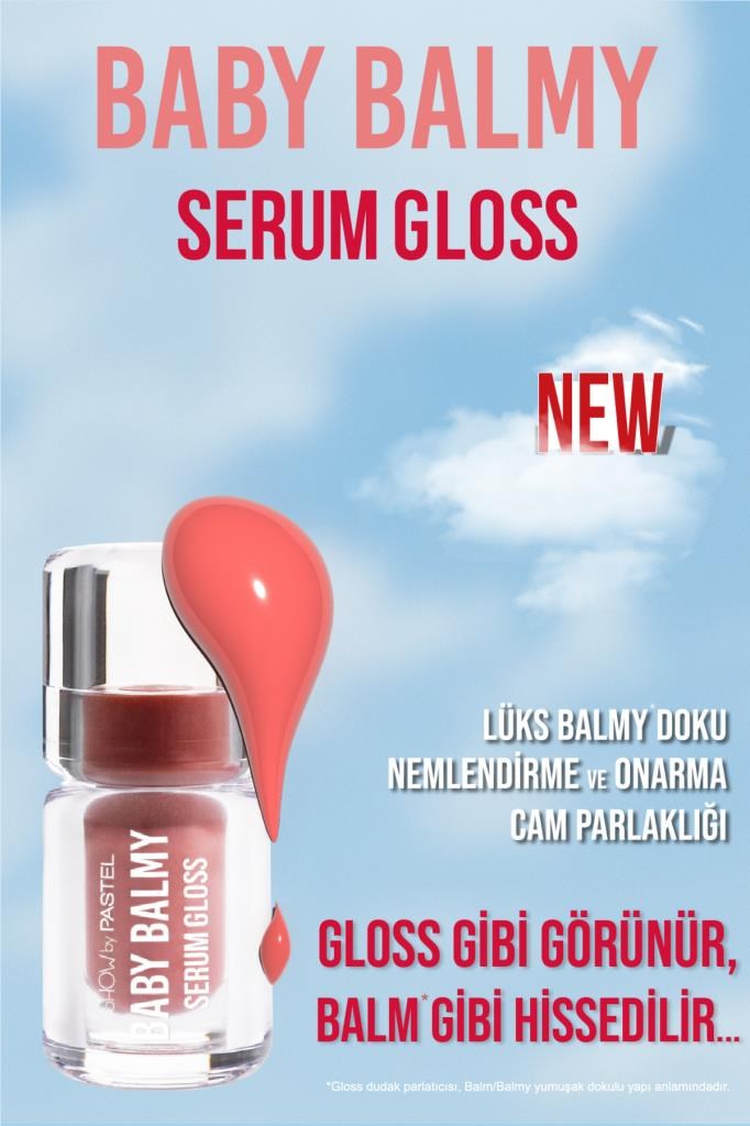 Pastel Show By Baby Balm Serum Gloss 34 Vibe Dudak Parlatıcısı
