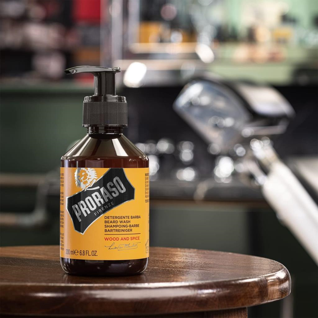 Proraso Beard Wash Shampoing Wood And Spice 200 ml Sakal Şampuanı