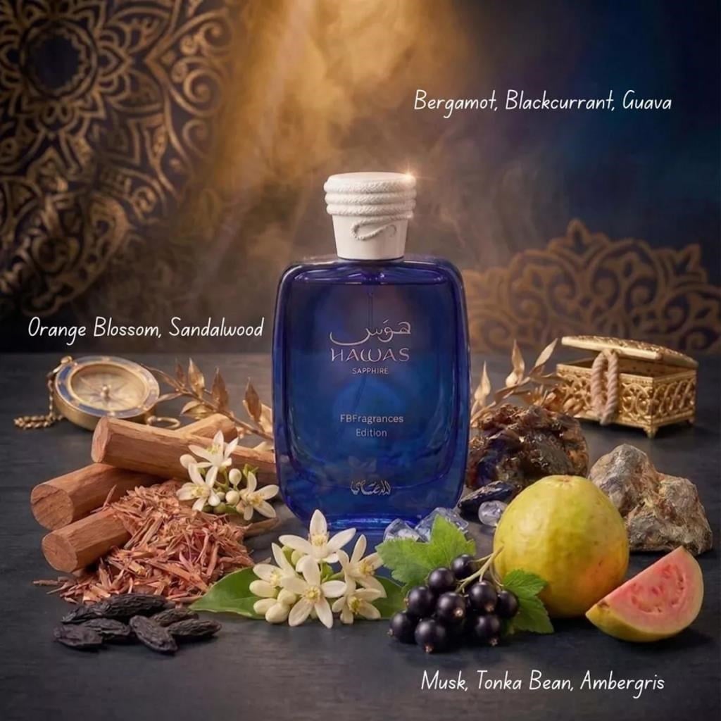 Rasasi Hawas For Him Sapphire EDP 100 ml Erkek Parfüm