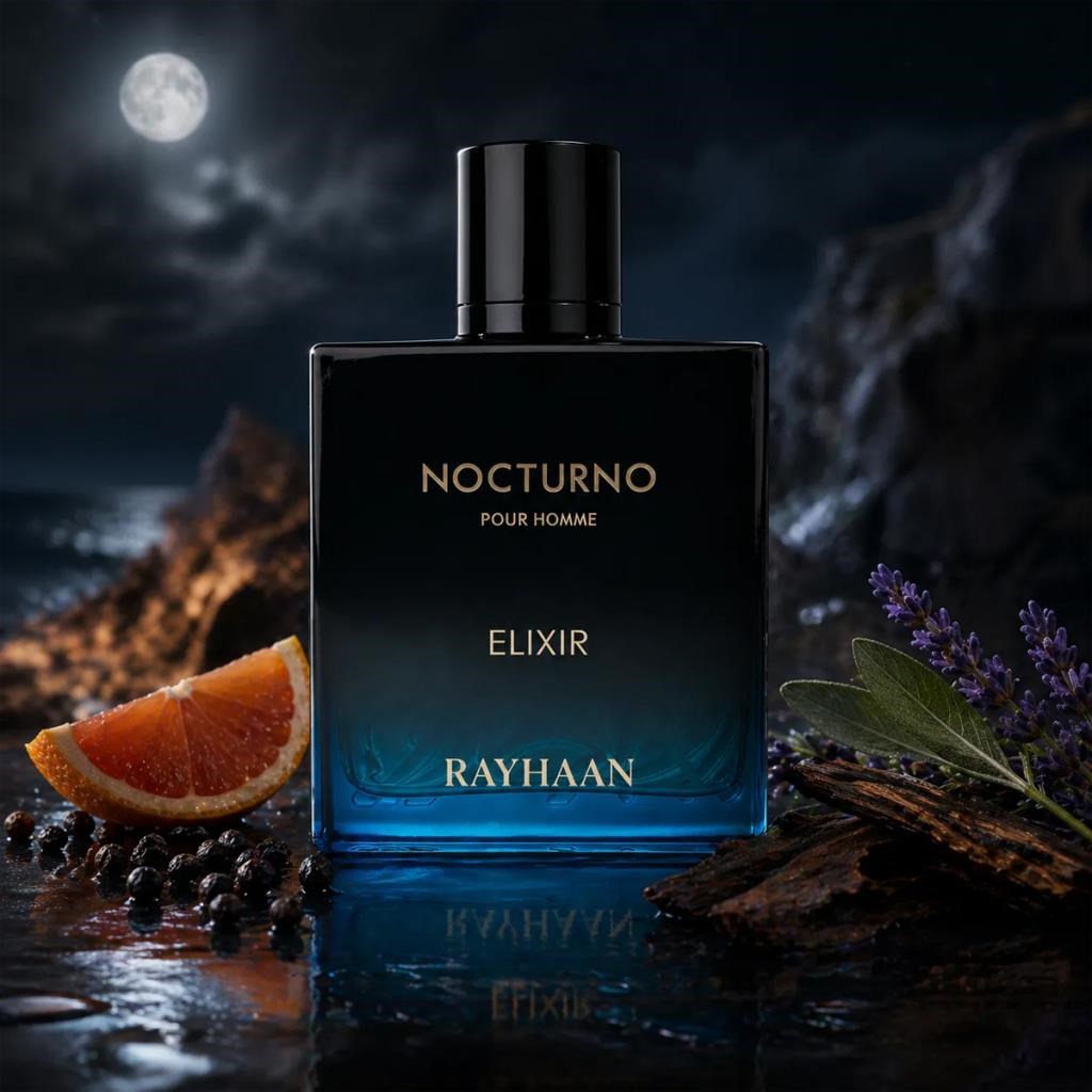 Rayhaan Nocturno Pour Homme Elixir EDP 100 ml Erkek Parfüm