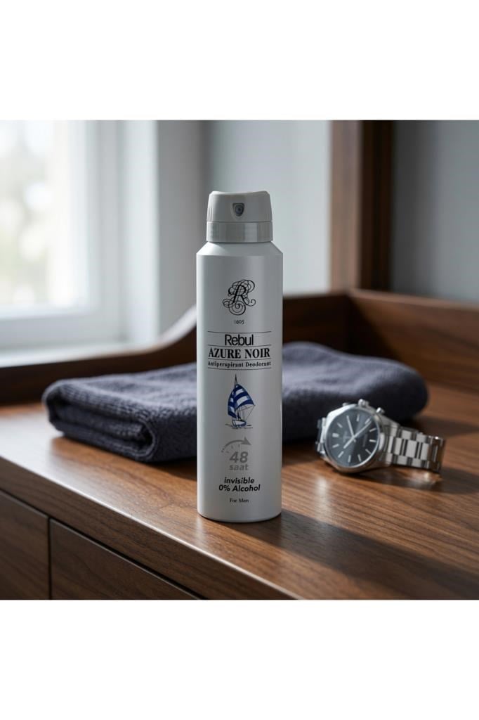 Rebul Azure Noir Erkek Sprey Deodorant 150 ml 