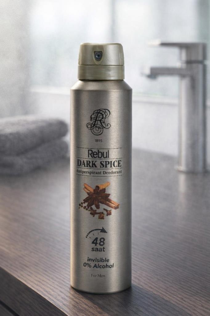 Rebul Dark Spice Erkek Sprey Deodorant 150 ml 