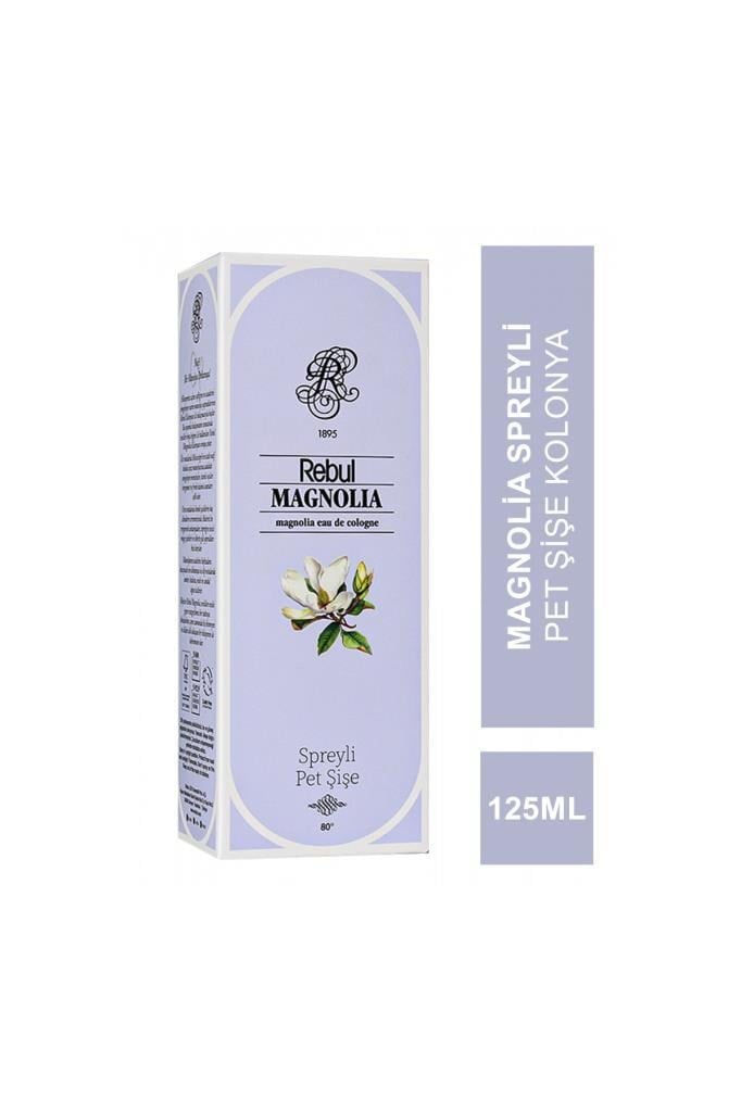 Rebul Magnolia EDC 125 ml Spreyli Pet Şişe 
