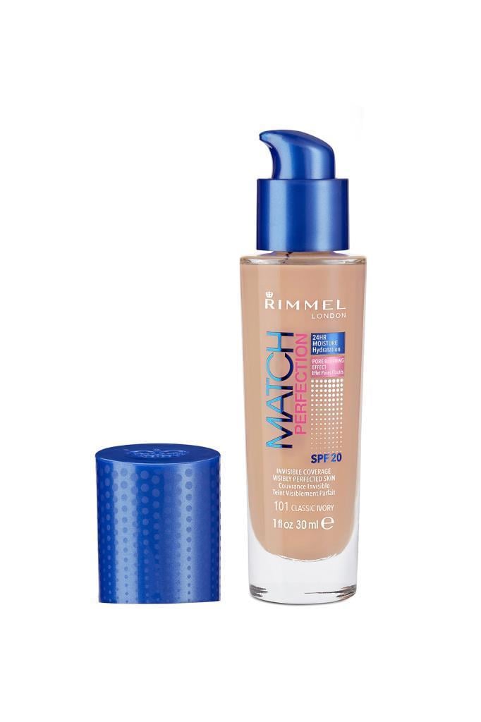 Rimmel London Match Perfection 101 Classic Ivory Fondöten 30 ml