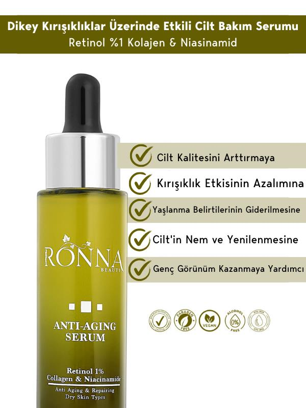 Ronna Beauty Canlandırıcı Koyu Leke Düzeltici Renk Tonu Eşitleyici Bakım Seti