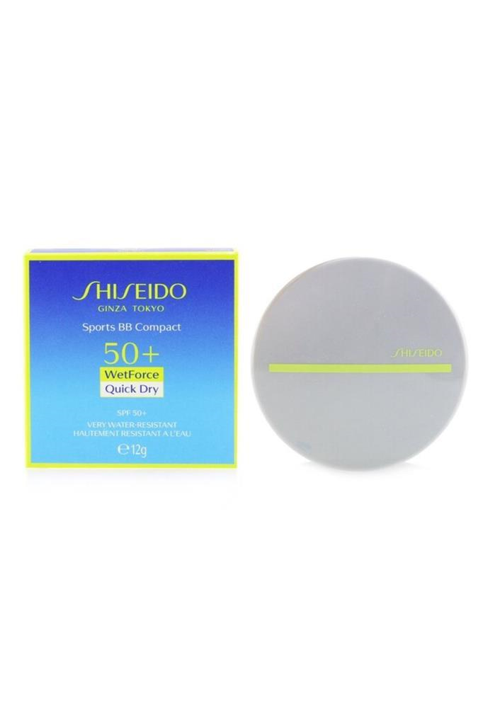 Shiseido Sports BB Compact SPF50+ Medium 12 gr BB Krem