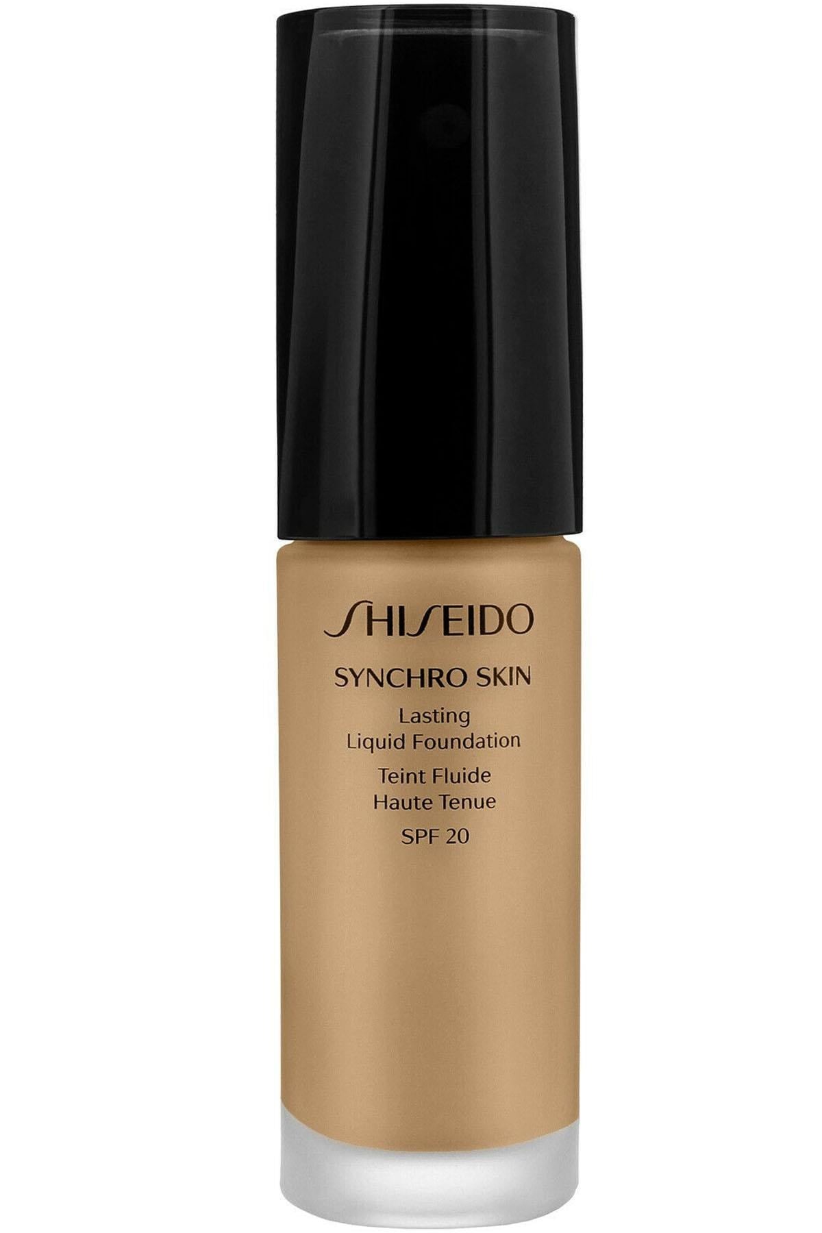 Shiseido Synchro Skin Lasting Fondöten 4 Neutral SPF20 30 ml 