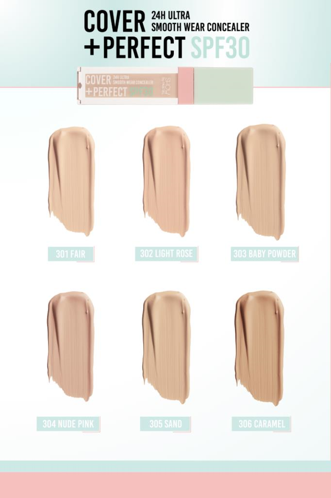 Show By Pastel Cover+Perfect  SPF30 Ultra Kapatıcı 303 Baby Powder