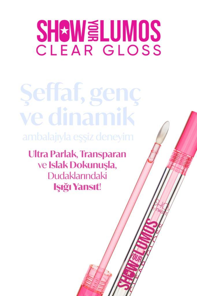 Show By Pastel Dudak Parlatıcısı&Transparan Kaş ve Kirpik Maskarası