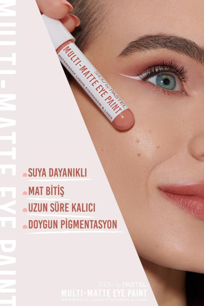 Show By Pastel Multi-Matte Likit Far ve Eyeliner 85 Say Less