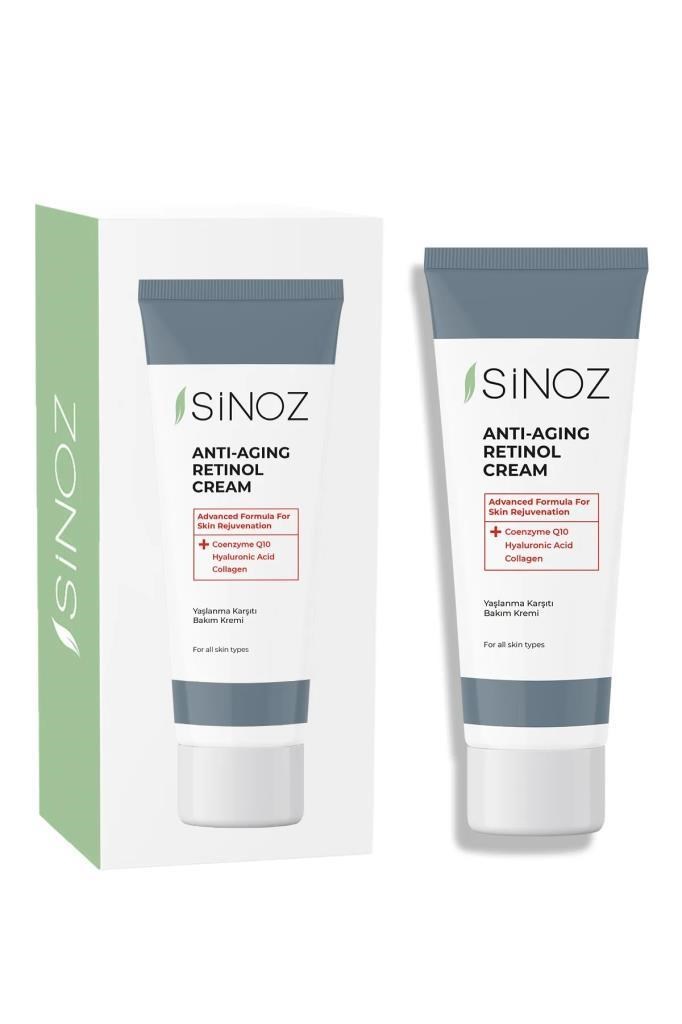 Sinoz Anti-Aging Retinol Cream 50 ml Yaşlanma Bakım Kremi