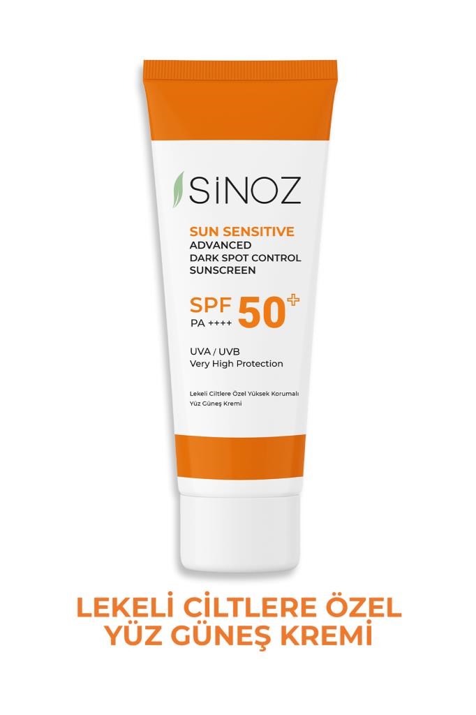 Sinoz Lekeli Ciltler SPF50+Yüz Güneş Koruyucu Krem 50 ml