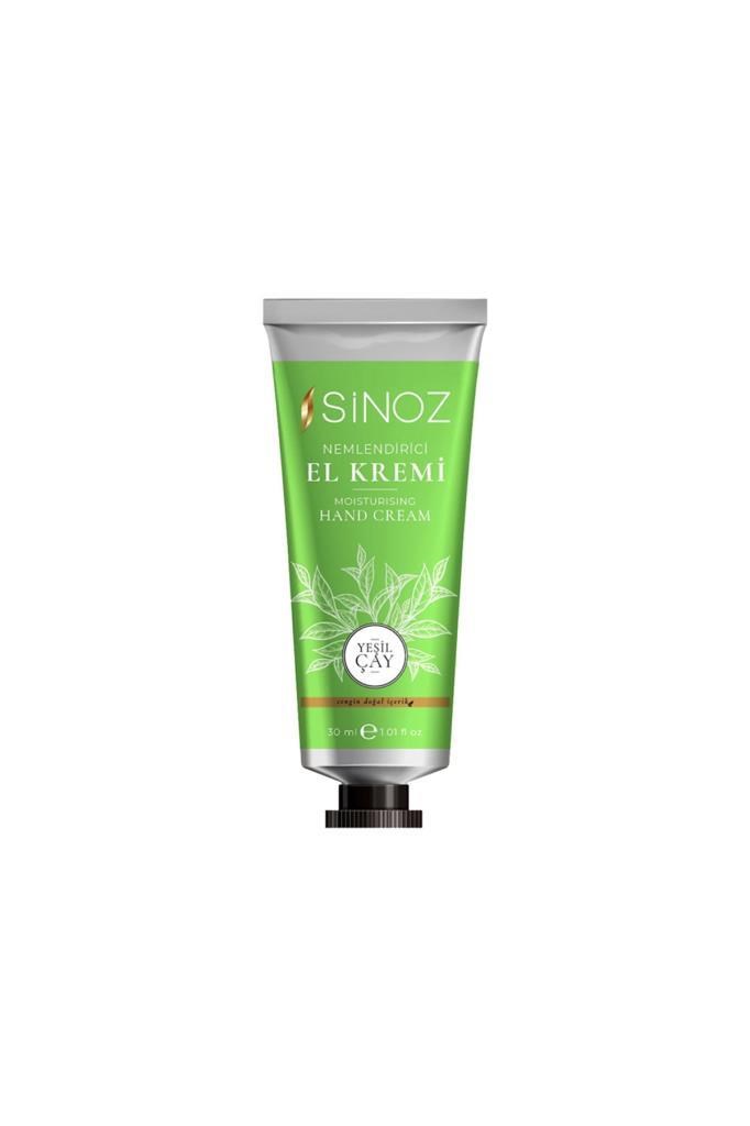 Sinoz Nemlendirici El Kremi Yeşil Çay 30 ml