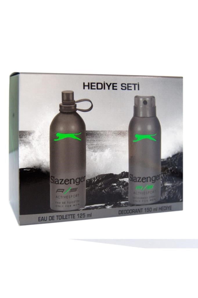 Slazenger Activesport EDT 125 ml Erkek Parfüm Seti 