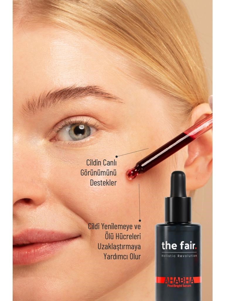The Fair AHABHA Peel Bright Leke Giderici Cilt Serumu %4 AHA+ %0.5 BHA 30 ml